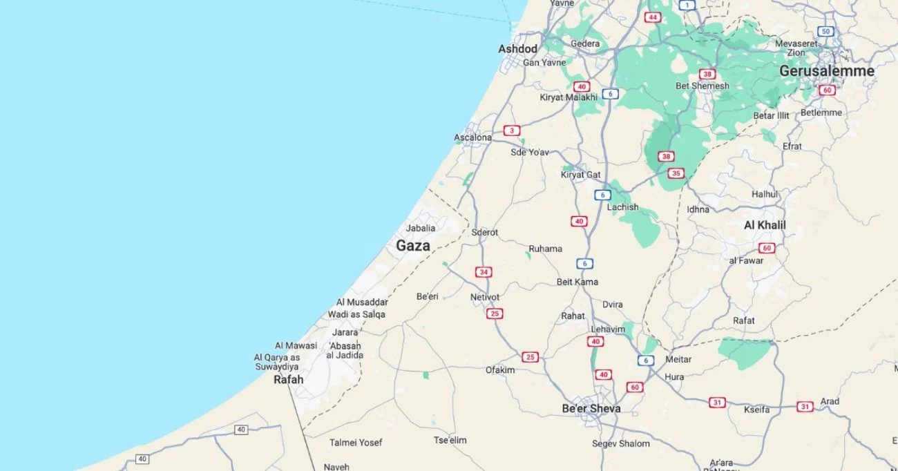 striscia di gaza che cos'è dove si trova